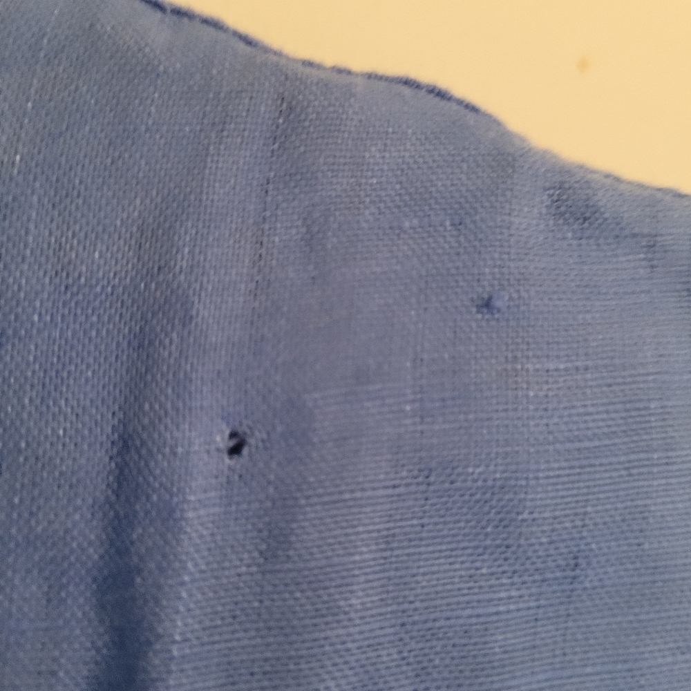 Santorini Linen Collection Button down Collarless Women's - Picture 6 of 13
